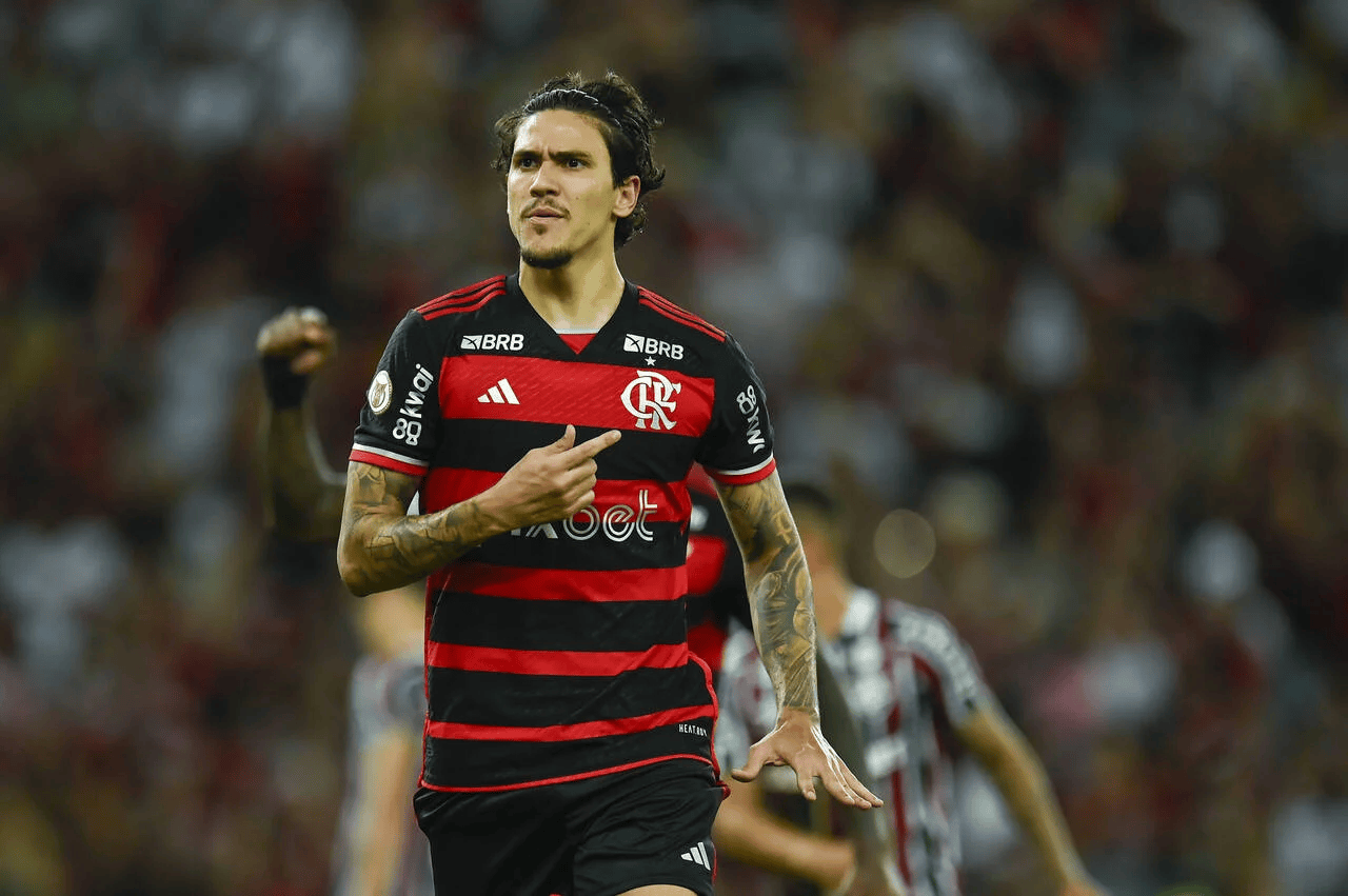 Fla x Flu: Pedro decide e afunda o Fluminense na tabela no Brasileirão de 2024 / Reprodução