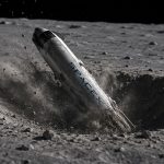 Foguete da SpaceX colide com a Lua e abre cratera de 18 metros