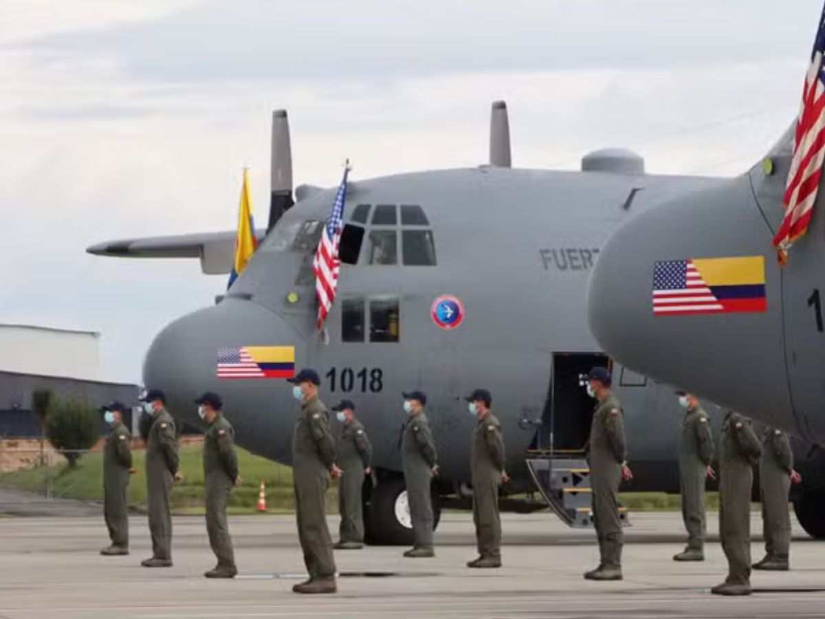 Reprodução / Força Aérea Colombiana