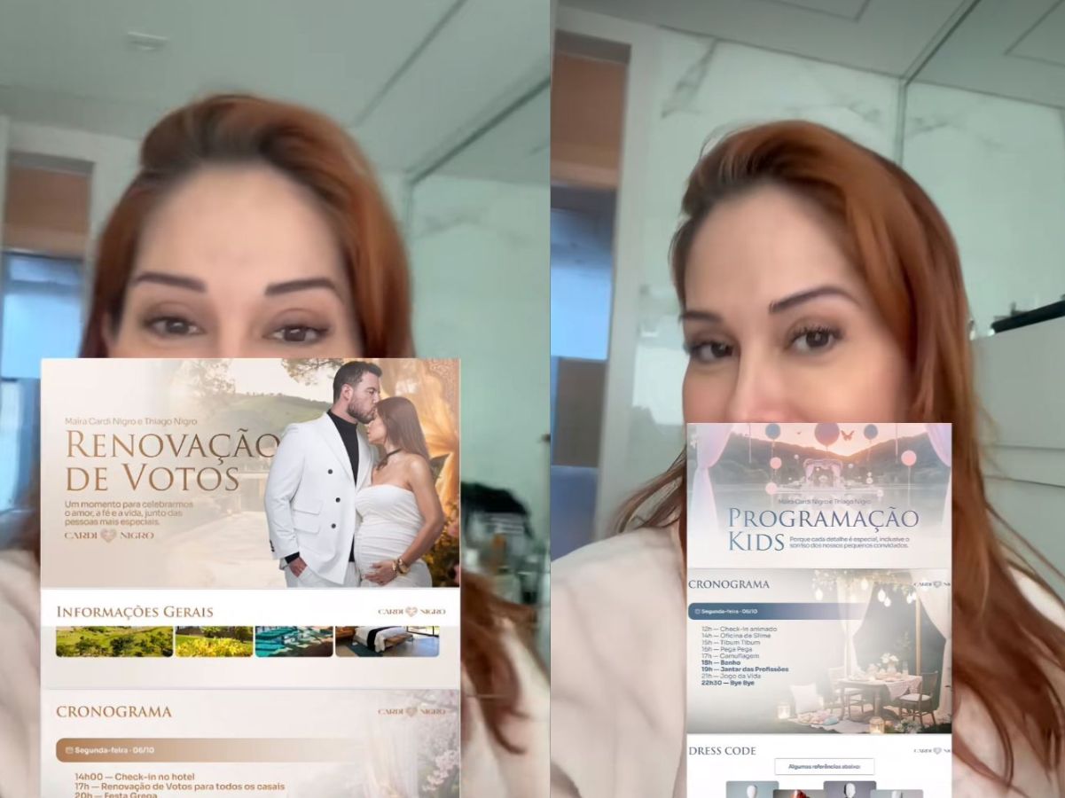Reprodução: TikTok @cardinigro Reprodução: TikTok @cardinigro