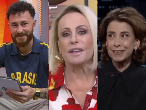 Semana na TV: Ana Maria afastada, Fred Bruno estreia e Fernanda Torres nos EUA