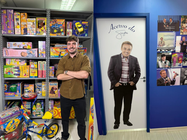 João Augusto, filho de Gugu, mostra acervo com mais de 30 mil itens do pai