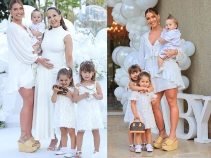 Mini fashionista! Maria Flor, filha de Virginia e Zé Felipe, surge com bolsa de R$ 12 mil