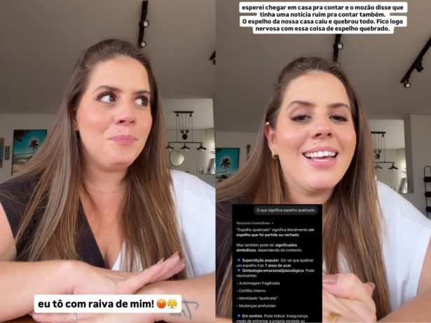Tati Machado sofre acidente e relata prejuízo: “Rasgou a frente do carro”