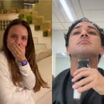 André Luiz Frambach surge sem barba e deixa Larissa Manoela em choque: “Meu Deus!”