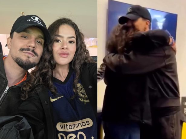 Maisa tieta Luan Santana em jogo do Corinthians: “Passando nervoso com meu n.º 1”