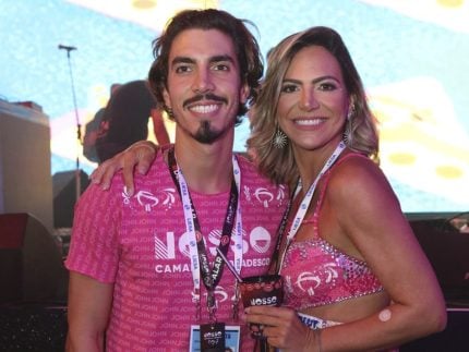 Gabriel David e Carol Sampaio