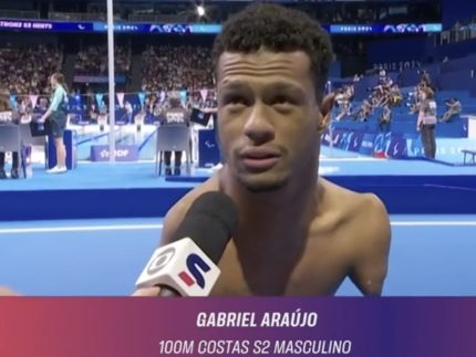 Gabrielzinho garante o primeiro ouro do Brasil nos Jogos Paralímpicos de Paris