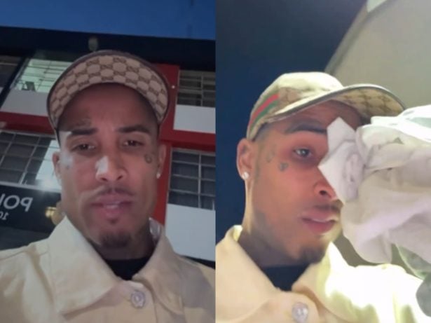 Gato Preto é detido e liberado após acusações de Bia Miranda: “Não quero ficar preso”