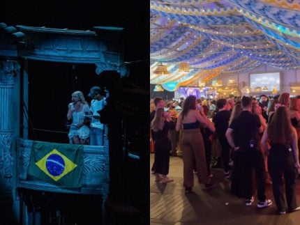 Portal LeoDias revela como é área vip do show da Lady Gaga