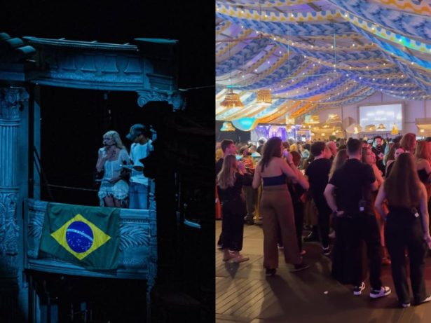 Portal LeoDias revela como é área vip do show da Lady Gaga
