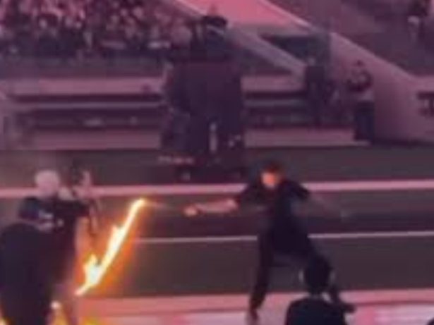 Youtuber sofre queimadura grave durante performance com chicote em chamas