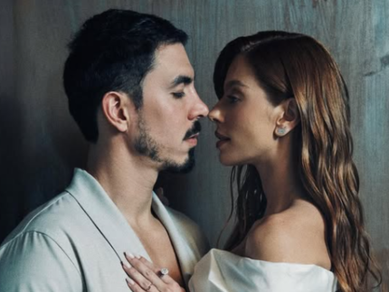 Giovanna Lancellotti e Gabriel David fazem festa pré-casamento em vinícola no interior
