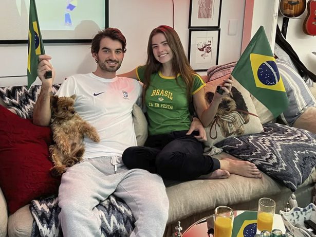 Giulia Be e Conor Kennedy marcam casamento no Brasil e convidam Trump e Musk