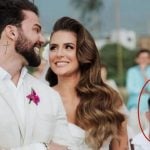 Nandinho Borges no casamento do amigo com Natasha Rohrig