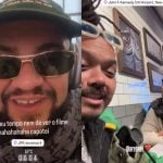 Gominho tira férias e desembarca nos EUA para reencontrar Preta Gil