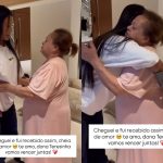 Gracyanne mostra recepção da mãe de Belo após deixar o hospital e voltar para casa