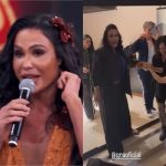 Gracyanne Barbosa sofre lesão no tendão durante participação na “Dança dos Famosos”