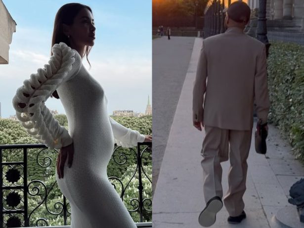 Grávida, esposa de Daniel Alves abre 1ª viagem pós-absolvição e mostra barriguinha