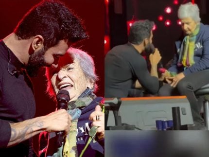 Pura emoção! Gusttavo Lima se comove e homenageia senhora que perdeu o filho durante show