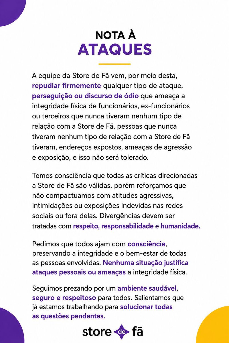 Reprodução: X/@Store_defa Reprodução: X/@Store_defa