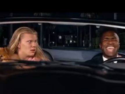 Haaland e Vinícius Jr. interagem em meme viral inspirado em As Branquelas