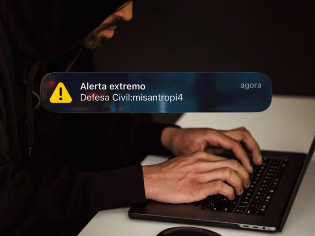 Suposto hacker diz ter usado senha vazada para enviar alerta da Defesa Civil