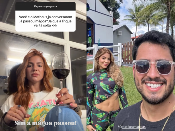 Meses após término, Hariany revela conversa com Matheus Vargas, filho de Leonardo