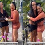 Irmãs! Helen e Fernanda Ganzarolli se encontram pela 1ª vez e divertem seguidores
