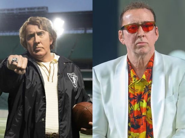 Nicolas Cage surge irreconhecível em set de novo filme e surpreende internautas
