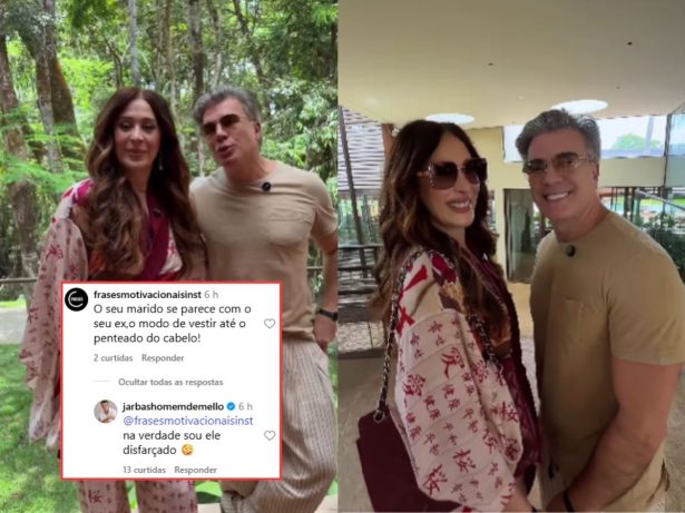 Jarbas Homem de Mello reage a comparação com ex-marido de Claudia Raia