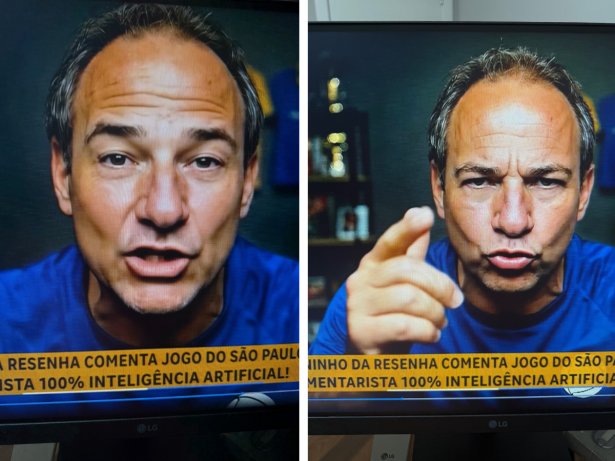IA bisonha no programa de esportes foi bola bem fora da Record