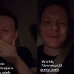 Michel Teló reage emocionado a Camila Cabello cantando “Ai, se eu te pego” no The Town