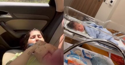 Filho do cantor Jottapê e Estefany Boro nasce no carro a caminho do hospital