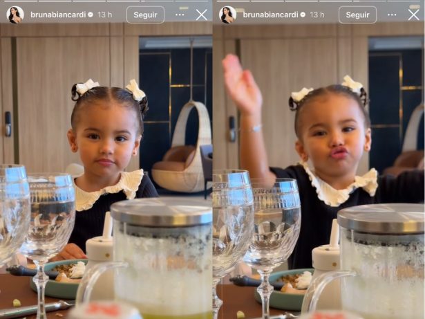 Tagarela! Mavie, filha de Neymar e Biancardi, encanta a web ao detalhar passeio no shopping