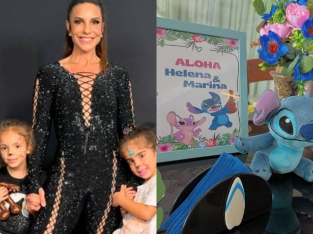 Ivete Sangalo celebra aniversário de 7 anos das gêmeas com café da manhã especial