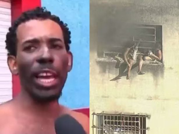 Homem resgatado descreve o horror de incêndio em fábrica no Rio: “Pessoas pularam”