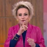 Ana Maria Braga se engasga com linguiça durante “Mais Você”: “Falar e comer não dá certo”