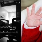 Yuri Lima brinca com seguidores sobre “noite sem dormir” após nascimento da 1ª filha