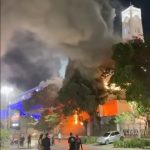Incêndio atinge prédio histórico, palco do Rio Fashion Week