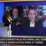 Caiado se irrita com jornalista ao ser questionado sobre apoio a Flávio: “Contenha o seu petismo”