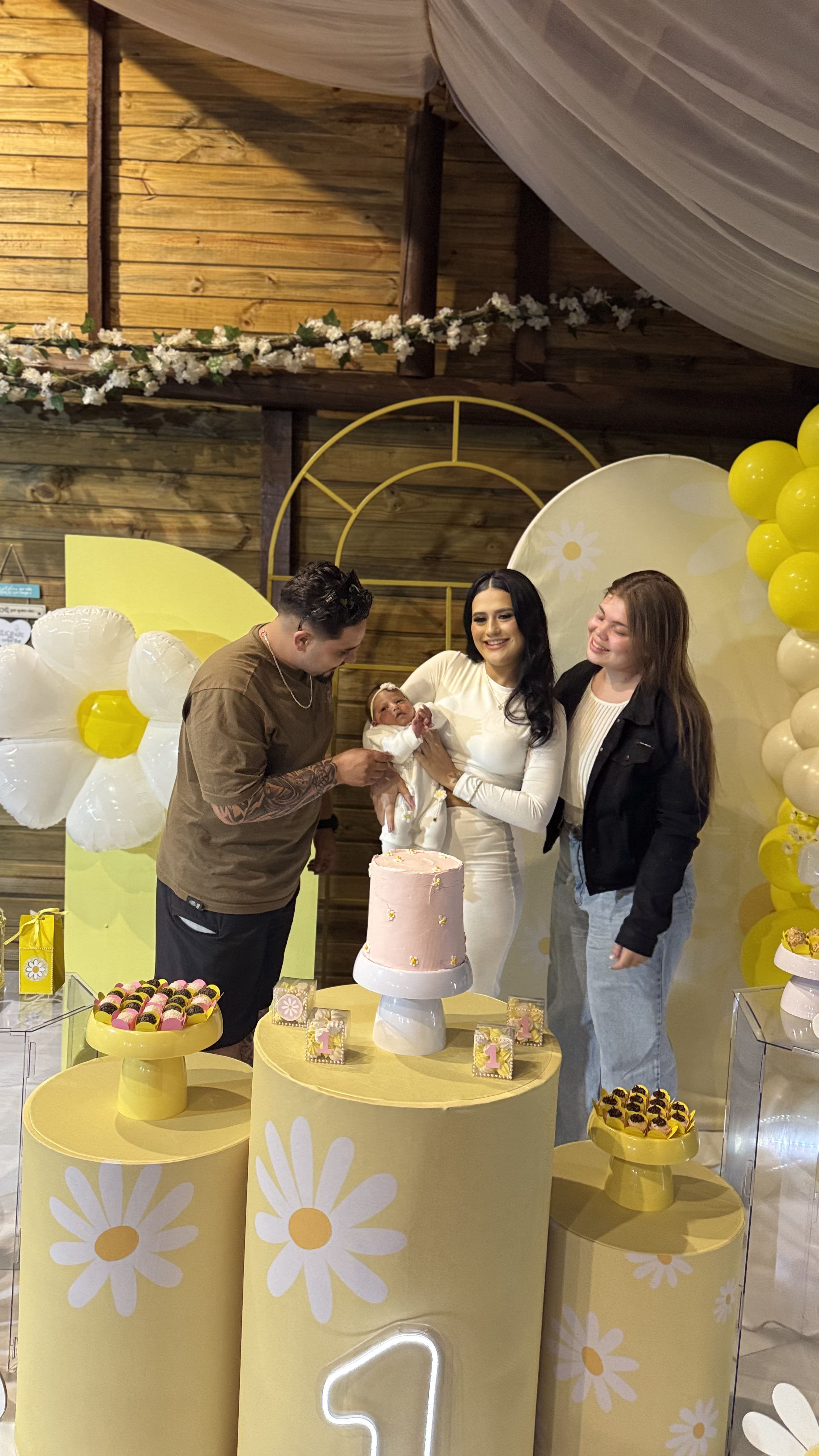Irmão de Pedro e ex-cunhada de Rayne foram ao aniversário da filha do ex-"BBB16" / Reprodução 