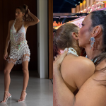 Sasha compartilha registros da folia em Salvador com direito a beijo de Ivete Sangalo