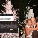 Ana Paula Siebert abre o jogo sobre polêmica dos bolos da renovação de votos com Justus