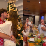 Nattanzinho passa Natal com família de Rafa Kalimann e elogia a sogra: “Linda”