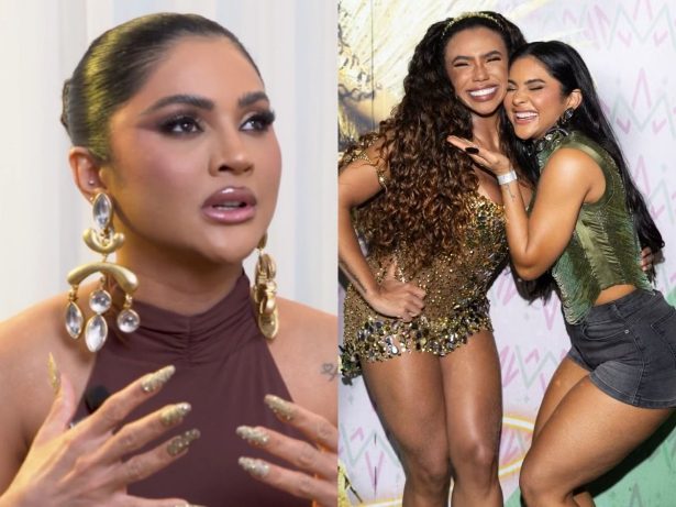 Mileide Mihaile celebra encontro na Mangueira com rainhas de bateria: “Respeito todas”