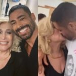 Ignorado por atores de “Vale Tudo” em show, Cauã Reymond recebeu beijão no camarim