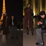 Léo Foguete surpreende namorada com pedido de casamento aos pés da Torre Eiffel