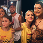 Filho de Preta Gil posta foto com a mãe e filha no Carnaval: “A gente é feliz aqui”