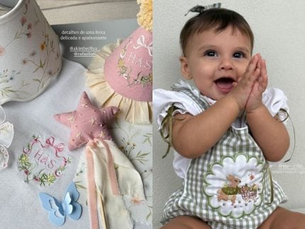 Amanda Kimberlly revela bastidores da festa de 1 ano de Helena, filha com Neymar
